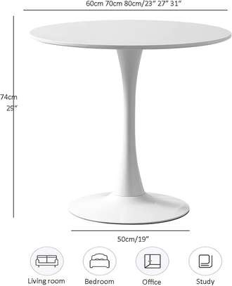 Coffee Table: Marble Round Equality Collaboration Table image 2