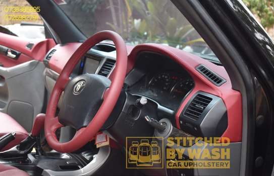 Land cruiser Prado steering upholstery image 4