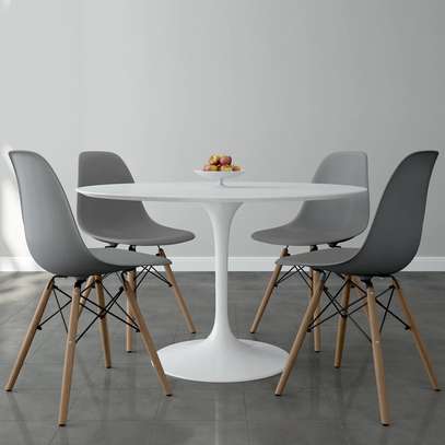 Dining  Set : 4-Seater Eames Dining image 4