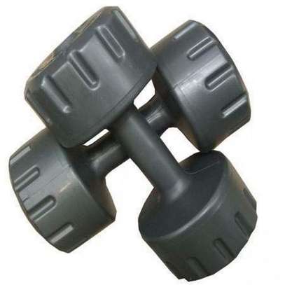 TWO PIECES DUMBBELL GYMWEIGHT VINYL SHAPE image 6