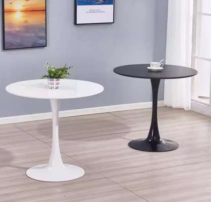 Dining Table : Black Round Dining Home Table image 4