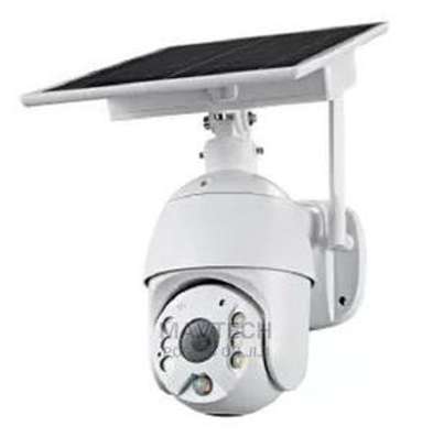 Wifi Ptz Solar Enabled Outdoor CCTV Camera image 1