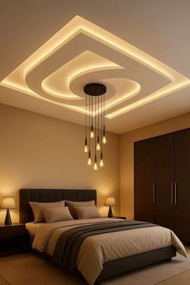 Modern Gypsum Ceiling image 5