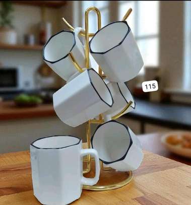 Concise ceramic cups image 2