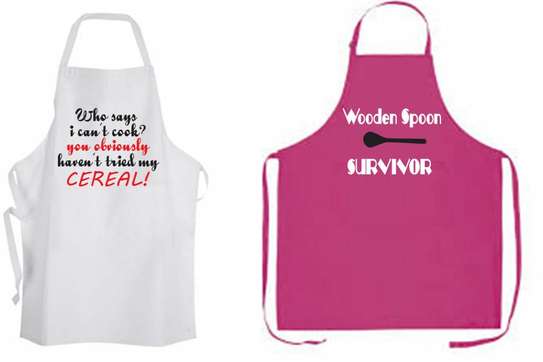 spoon survivor kitchen apron image 1
