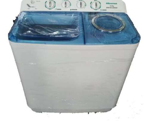 Hisense washing machine Twin tub 13kg image 1