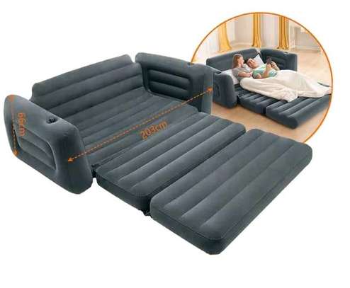 3 seater Intex Inflatable Pull-out sofa image 2