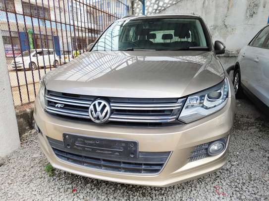 Volkswagen Tiguan R sunroof gold 2016 image 1