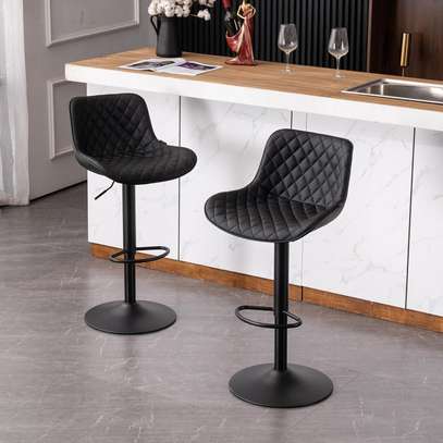 Barstools: Adjustable Seat Height Barstool For Homes image 3
