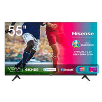 HISENSE 55 INCH SMART VIDAA 4K FRAMLESS TV NEW image 3