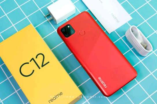 Realme C12 64gb 3gb Ram- 6000mAh battery(brand new in shop)+Delivery image 2