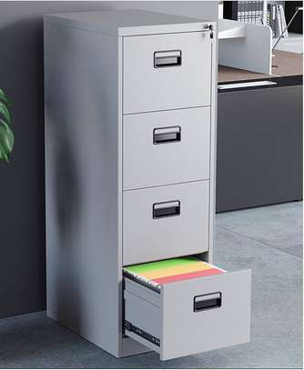 Office Cabinet : 4- Drawer File Office Storage Cabinet image 1