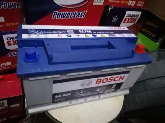 Bosch din 100 car battery maintenance free image 2