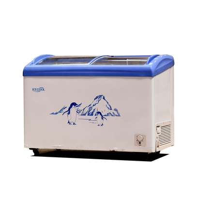 ICECOOL GLASSTOP CHEST FREEZER SC-239 image 1
