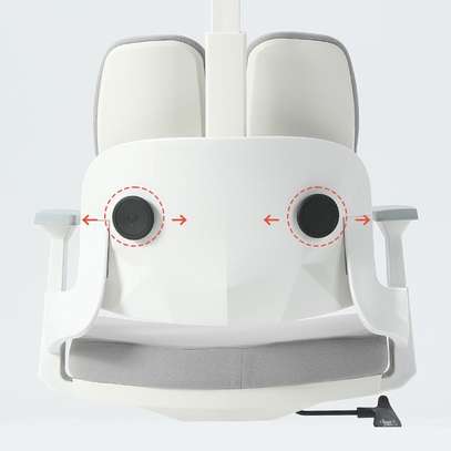 Office Chair: Double Back Height Adjustable Armrests Chair image 4