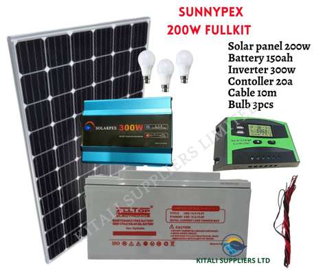 sunnypex solar fullkit 200watts image 1
