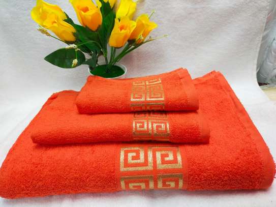 3PCS Cotton Towel set image 5