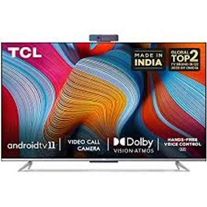 TCL 55 inch Qled smart android frameless UHD 4k tv image 1