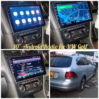 10" Android radio for VW Passat Tiguan Golf image 1