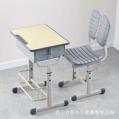 Kid`S Furniture: Kid`S Adjustable Ergonomic Chair Desk Set image 3