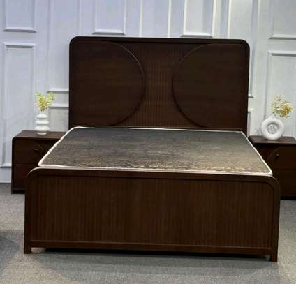 5*6 beds with two storage cabinets image 4