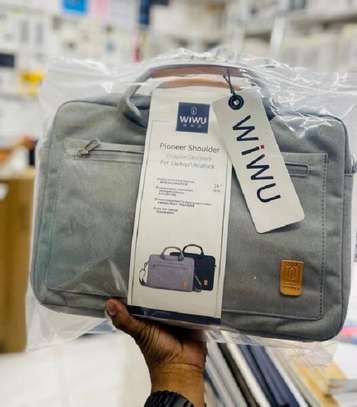 WIWU Pioneer Shoulder Waterproof Bag For 14" Inch Laptop image 1
