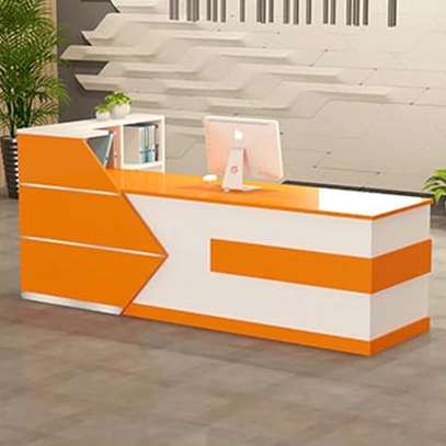 Reception Desk: 1.6 Meter Reception Front Office Desk image 6