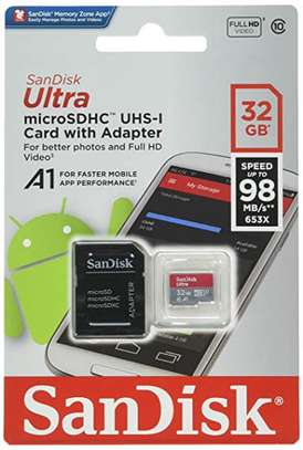 Sandisk Ultra 32GB Micro SD. image 1