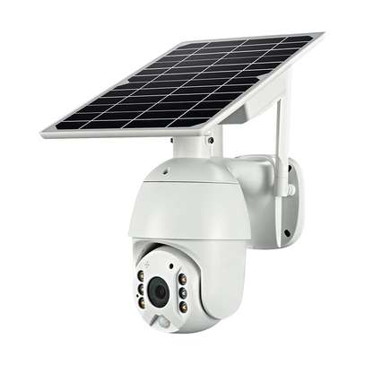 WIFI  ptz solar camera 1080p outdooor camera WITH (MOTION SENSOR). image 1