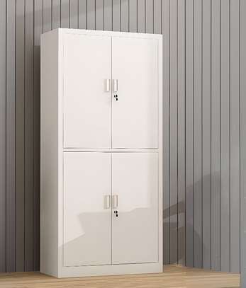 Office Cabinet: 4-Compartments Casual Steel Cabinet image 1