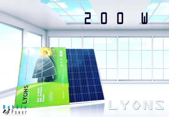 LYONS Solar PV module 24v/200W solar panel image 3