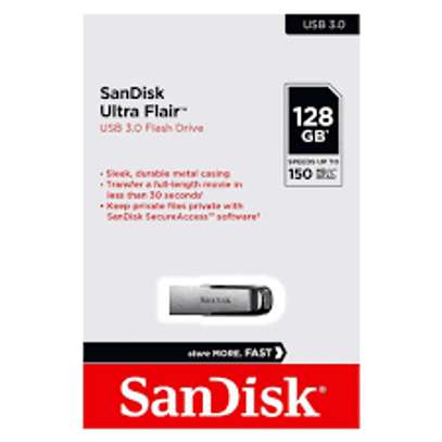 SanDisk ultra flair 128gb flash drive /disk image 1