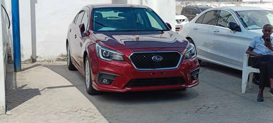 Subaru Legacy B4 2017 red wine image 3