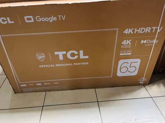 TCL 65 INCHES SMART UHD FRAMELESS TV image 2