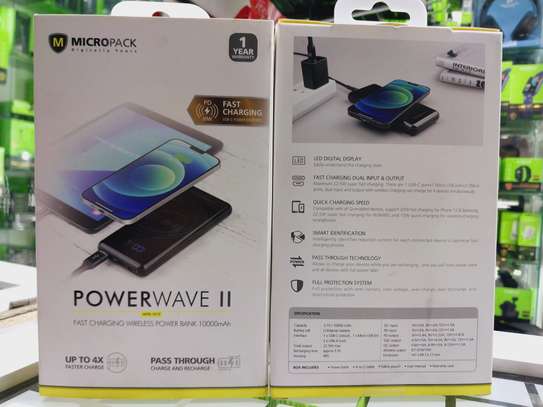 Micropack Wireless Powerbank Powerwave II Quick Charge & P image 1
