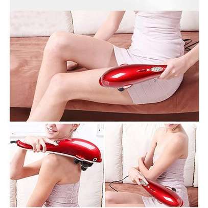 Dolphin Infrared Massage Hammer - RED image 2