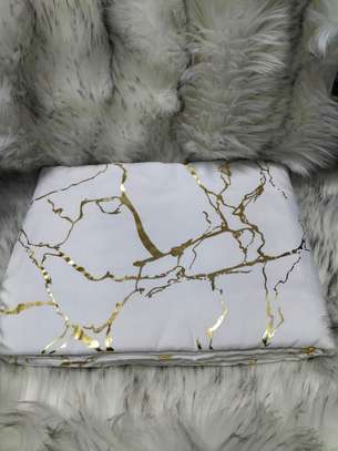 Luxury Gold Marble texture Foil style Duvet cover Set image 6