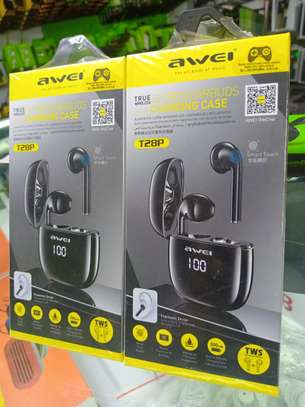 AWEI T28P TWS WIRELESS EARPHONES WITH LED DISPLAY image 1