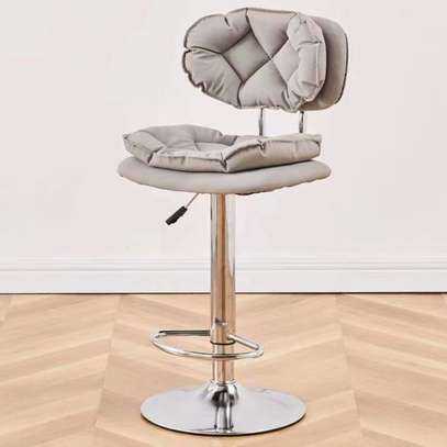 Barstool: Leather Top Height Mechanism Barstool image 5