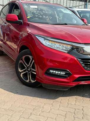 Honda Vezel Hybrid redwine 2018 image 2