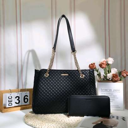 QUALITY LADIES TWO IN 1 HANDBAGS  ON OFFER image 27