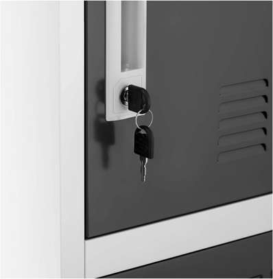 Office Cabinet: 15 Lockers Metallic Professional Cabinet image 2