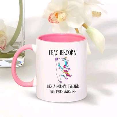 Pink mug printing image 1