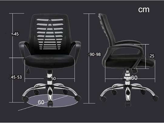 Office Chair: Secretarial Strong Mesh Office Chair image 4