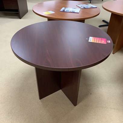 Boardroom Table: Round Leg Boadroom Table image 1