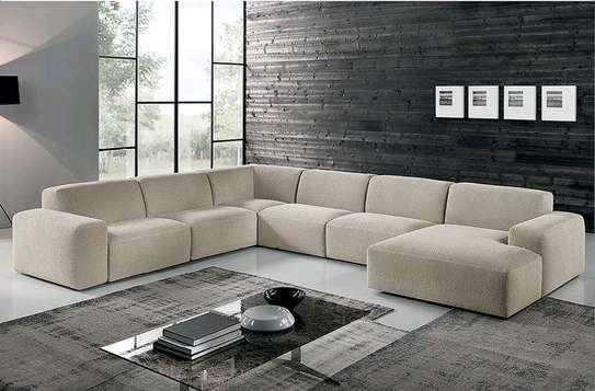 5seater L_shaped sofa design image 1