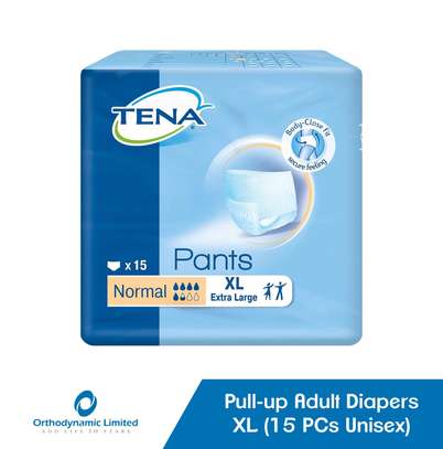 Tena Disposable Pull-up Adult Diapers XL (15 PCs Unisex) image 1