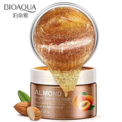 Bio Aqua Almond Bright Skin Body Scrub - 120g image 2
