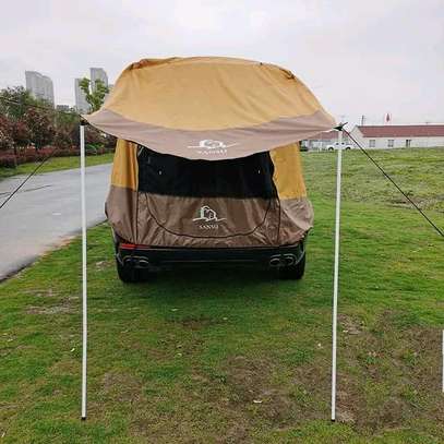 Brown tailgate Tent image 1