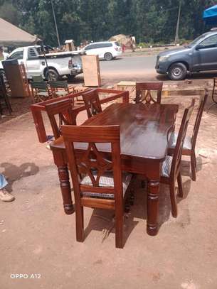 6 seater dining table image 1